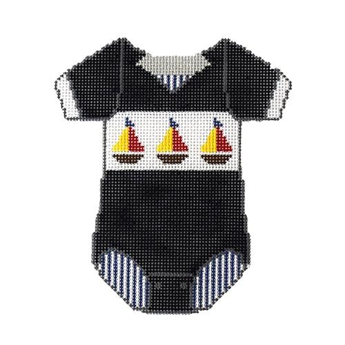 XO-183I - Baby Onesie - Sail Boat