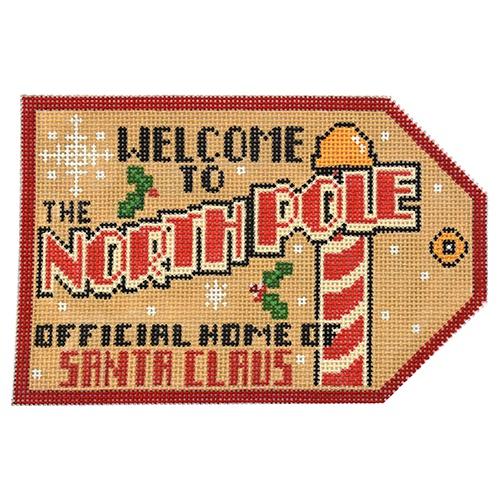 XO-197A - Gift Tag - Welcome to the North Pole