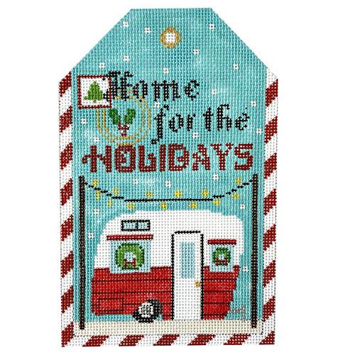 XO-197F - Gift Tag - Home for the Holidays