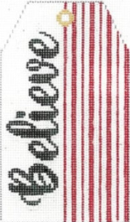 XO-198K Gift Tag - Believe