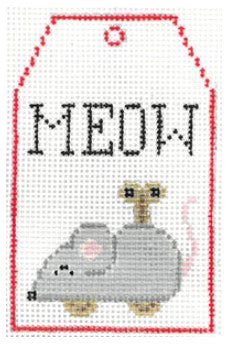 XO-198M - Gift Tag - Meow