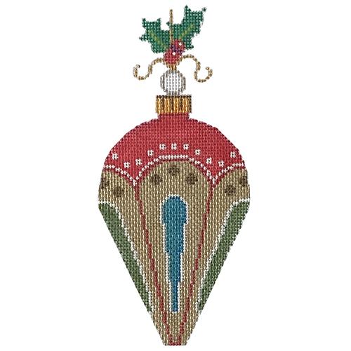 XO-223B - Old Fashioned Ornaments - Bronze and Red