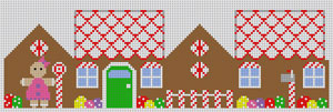 XO-250G - Gingerbread House 3D House