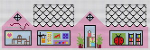 XO-250I - Needlepoint Shop 3D House