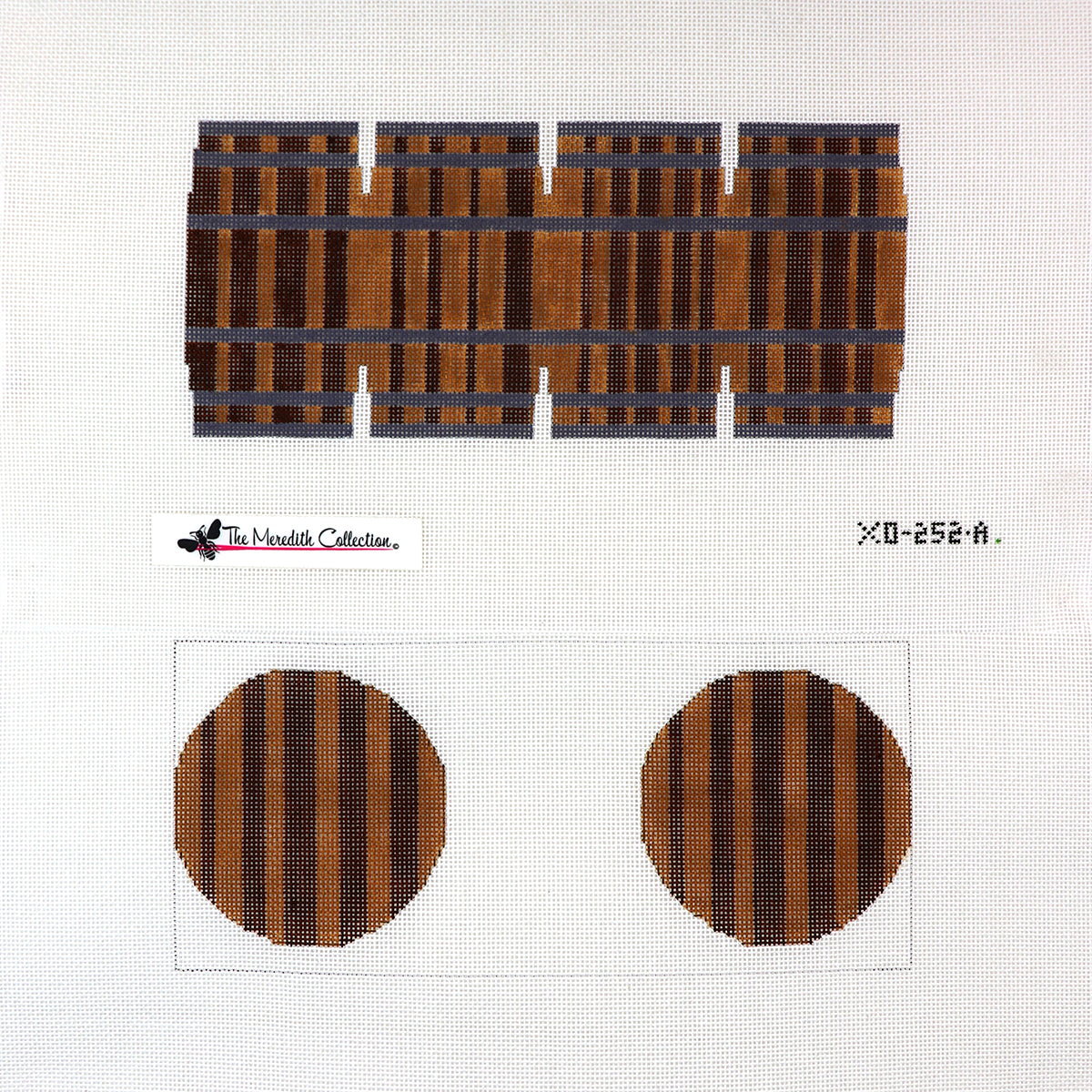 XO-252A - 3D Bourbon Barrels - No Design