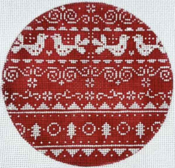 XO-260B - Sweater Weather - Red and White Birds