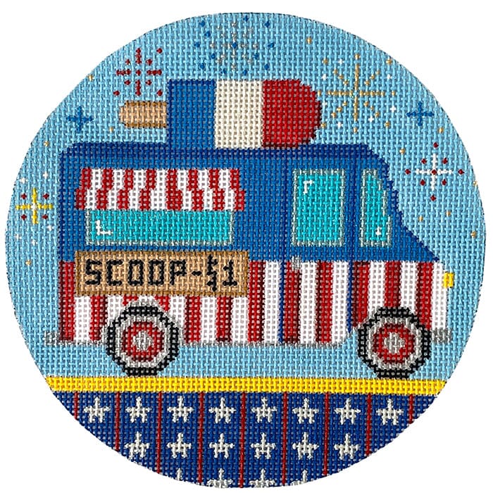 XO-272F - Truck - Red, White and Scoop