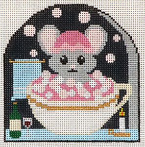 XO-307B - Mouse House - Bubble Bath Mouse