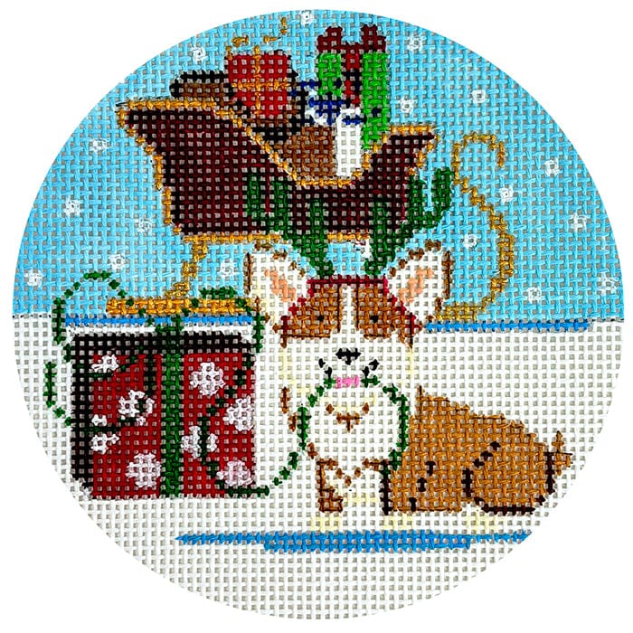 XO-310C - Holiday Pooch - Corgi
