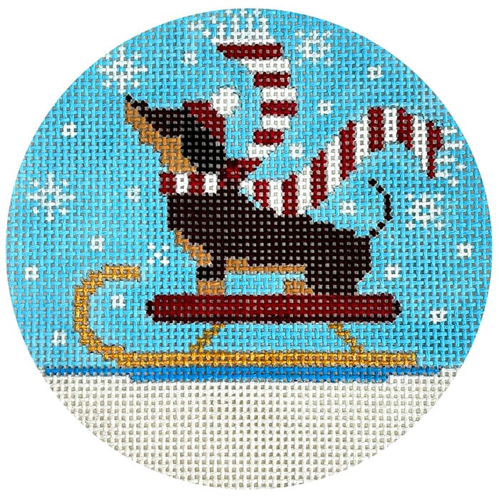XO-310D - Holiday Pooch - Dachshund