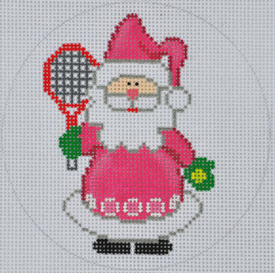 ZIA-109 - Tennis Santa Ornament