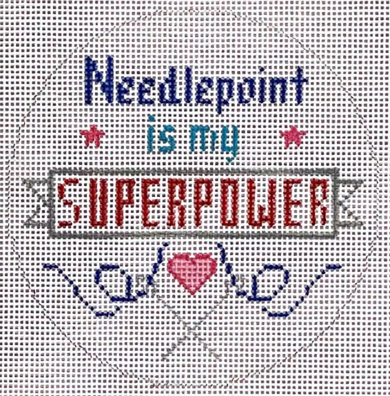 ZIA-169 - Needlepoint Superpower