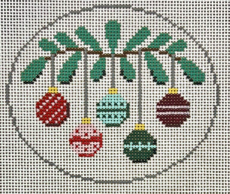 ZIA-179 - Garland - Christmas Bulbs