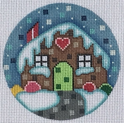 ZIA-45 - Gingerbread House Ornament