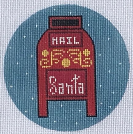 ZIA-49 - Santa Mailbox Ornament