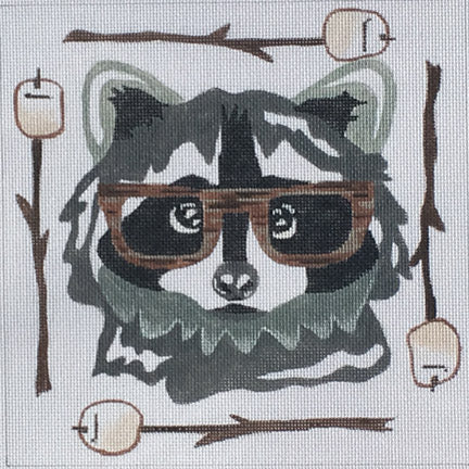 ZIA-55 - Raccoon with Glasses