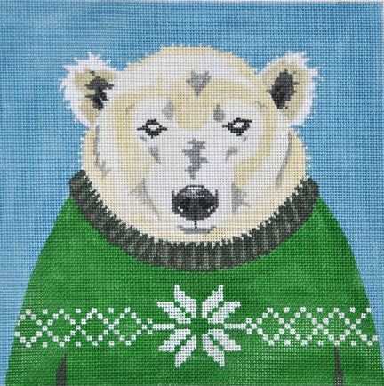 ZIA-98 - Holiday Sweater Polar Bear