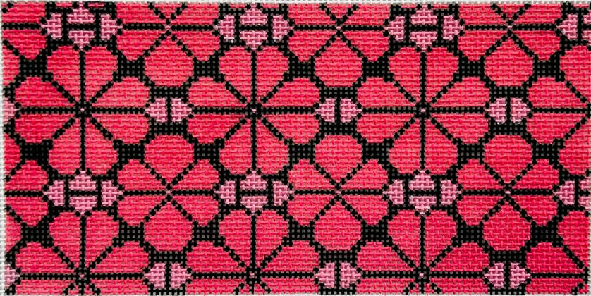 ZS91 - Pink Poppy Pattern