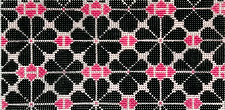 ZS92 - Black Poppy Pattern
