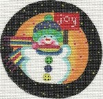 AB165 - Snowboy on Yellow