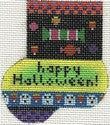 AB182A - Happy Halloween Munchkin Sock