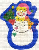 AB19 - Snowman with Tree