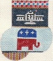 AB211A - Republican Munchkin Sock