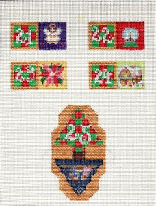 AB213 - 25 Advent Ornaments