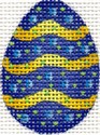 AB223A - Blue/Yellow Mini Egg