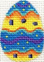 AB223I - Bright Blue/Yellow Mini Egg