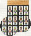 AB232 - Nuts for Nutcrackers Mini Sock