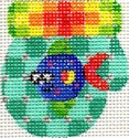 AB247B - Rainbow Fish Munchkin Mitten 2