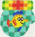 AB247C - Rainbow Fish Munchkin Mitten 3