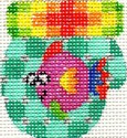 AB247D - Rainbow Fish Munchkin Mitten 4