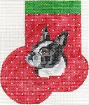 AB340 - Boston Terrier Mini Sock