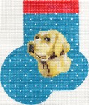 AB346 - Yellow Lab Mini Sock