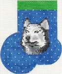 AB354 - Siberian Huskey Mini Sock