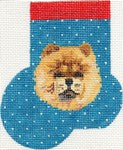 AB356 -  Chow Chow Mini Sock