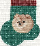 AB358 -  Pomeranian Mini Sock