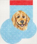 AB361 -  Golden Retriever Mini Sock