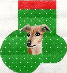 AB376 - Whippet or Italian Greyhound Mini Sock