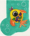 AB39 - Big-Eyed Fishie Mini Sock