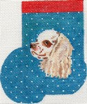 AB392B - Blenheim Cocker Spaniel Mini Sock