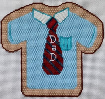 AB443 - June Father's Day Shirt and Tie Cookie