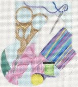 AB461 - Needlepoint Mini Sock