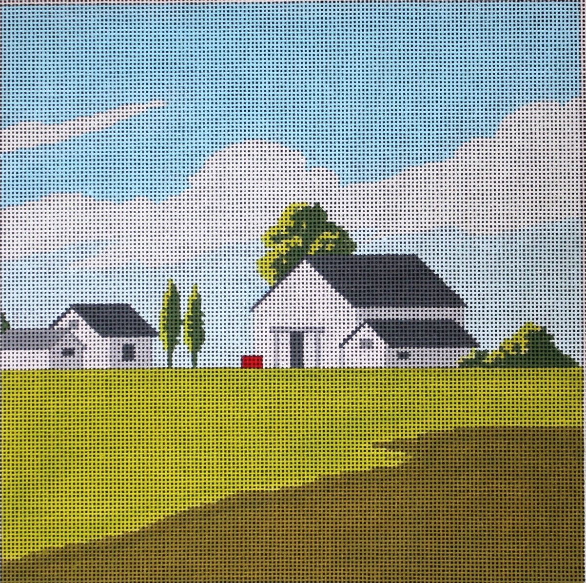 ASIT024 - White House and Barn