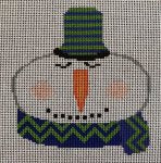 ASIT254 - Snowman Zig Zag Scarf