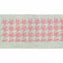 KK-B542C Houndstooth Pink Belt