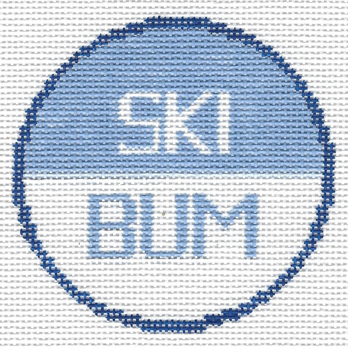 B673 - Ski Bum Badge
