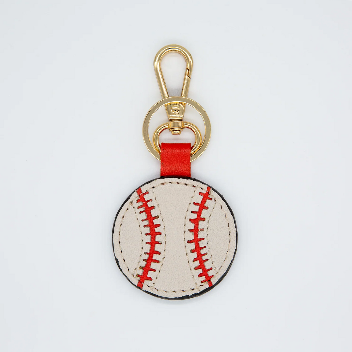 Leather Key Fob - Planet Earth